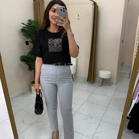 Chanel etiket tişört